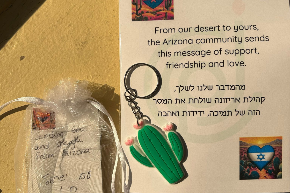 Israel keychain kit
